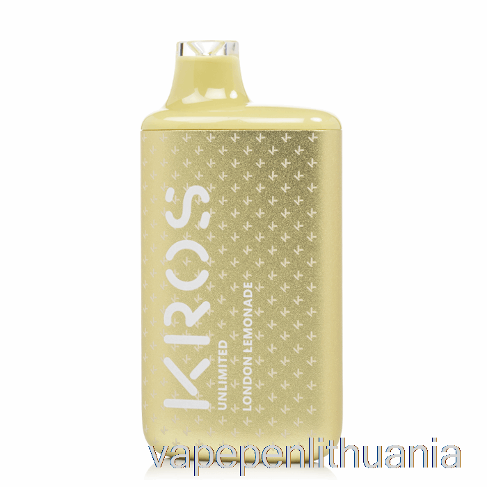 Kros Neribotas 6000 Vienkartinis Londono Limonado Vape Skystis